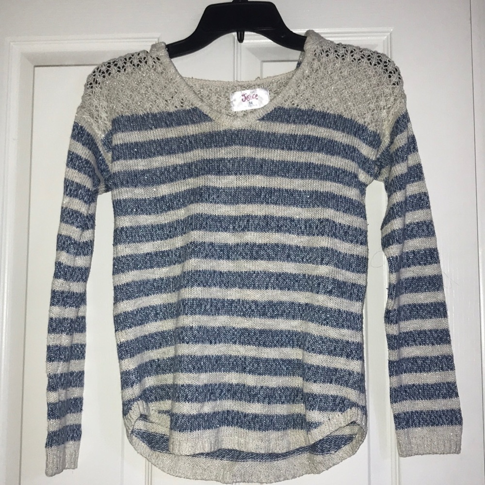 Justice sweater
